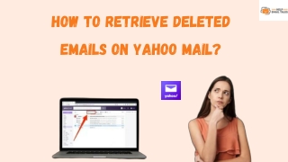 How to Retrieve Deleted Emails on Yahoo Mail?