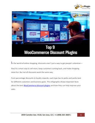 Top 9 WooCommerce Discount Plugins