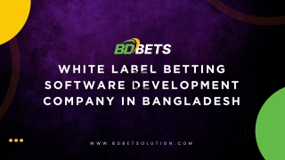 White Label Betting Software Development Company in Bangladesh