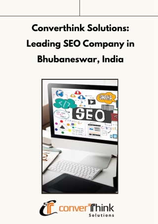 Converthink Solutions Leading SEO Company in Bhubaneswar, India