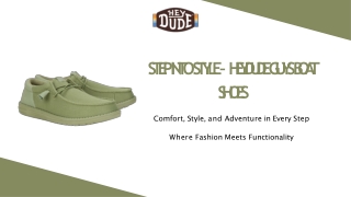 Buy Guys Boat Shoes at HEYDUDE