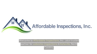 Asbestos Inspections Asheville NC