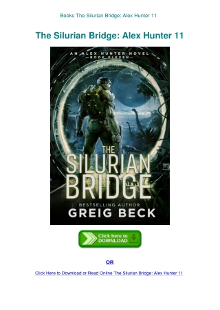 Books The Silurian Bridge Alex Hunter 11