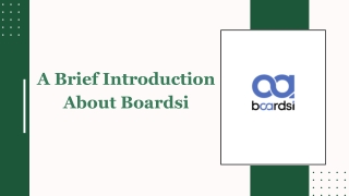 A Brief Introduction About Boardsi