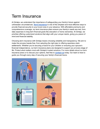 Term Insurance
