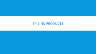 tp link products in UAE