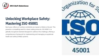 ISO 45001 Occupational Health and Safety Management System