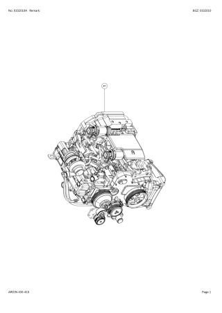 CLAAS ARION 430-410 TRACTOR Parts Catalogue Manual Instant Download (SN A2100050-A219999)