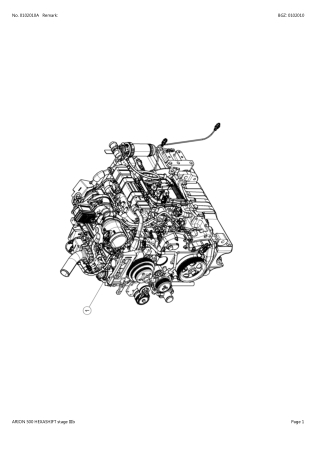 CLAAS ARION 500 HEXASHIFT STAGE IIIB TRACTOR Parts Catalogue Manual Instant Download (SN A3400050-A3499999)
