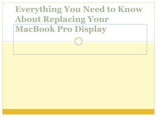 Everything You Need to Know About Replacing Your