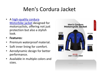 These jeans are available in three distinct categories to cater to every rider's