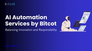 AI Automation Services by Bitcot