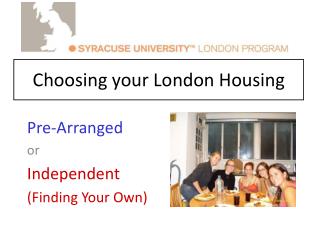 Choosing your London Housing