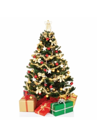 Primeparty Christmas tree cardboard cutout