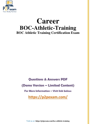 BOC Athletic Training