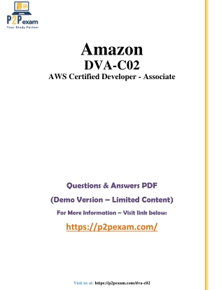 AWS Certified Developer Q&A Guide: Simple PDF with Answers