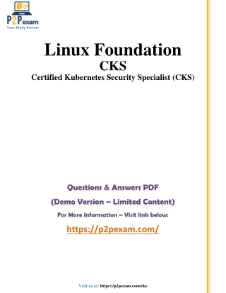 Certified Kubernetes Security Specialist