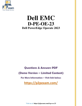 Dell PowerEdge Operate
