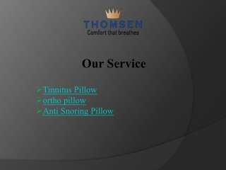 Tinnitus Pillow