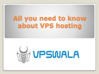 All you need to know about VPS hosting