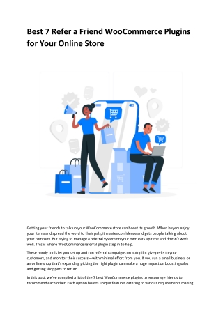 Best 7 Refer a Friend WooCommerce Plugins for Your Online Store