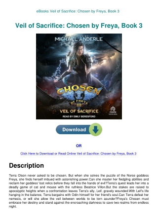 eBooks Veil of Sacrifice Chosen by Freya  Book 3