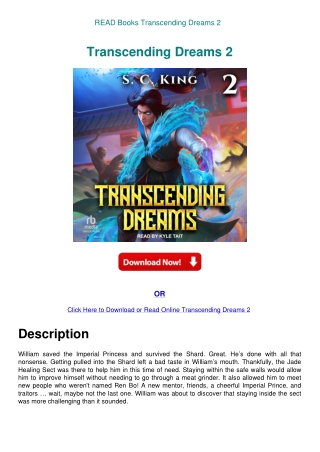 READ Books Transcending Dreams 2