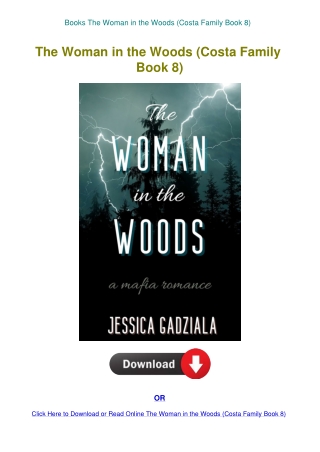 Books The Woman in the Woods (Costa Family Book 8)