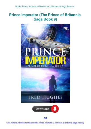 Books Prince Imperator (The Prince of Britannia Saga Book 9)