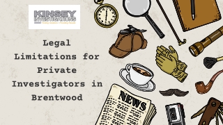 Find the Trusted Private Investigator Services in Brentwood