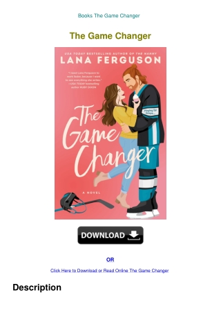 Books The Game Changer