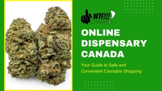 Why Choose an Online Dispensary Canada for Your Cannabis Needs?