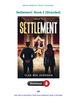 eBooks Settlement Book 2 (Stranded)