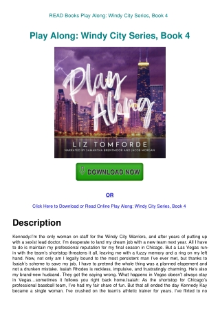 READ Books Play Along Windy City Series  Book 4