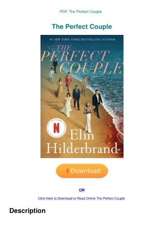 PDF The Perfect Couple