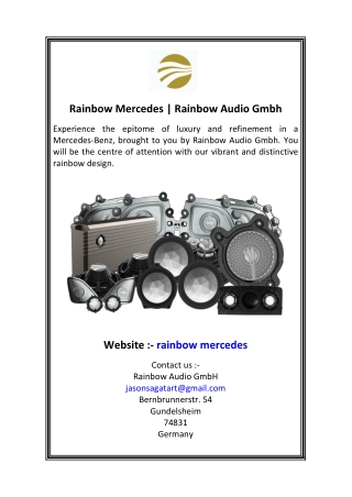 Rainbow Mercedes  Rainbow Audio Gmbh