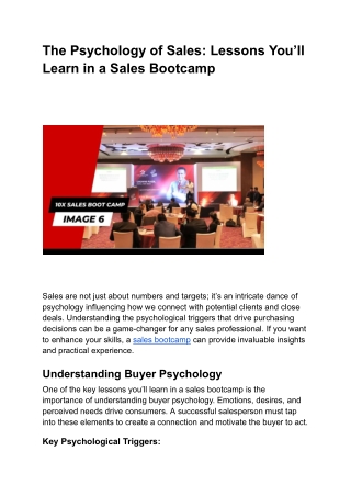The Psychology of Sales_ Lessons You’ll Learn in a Sales Bootcamp