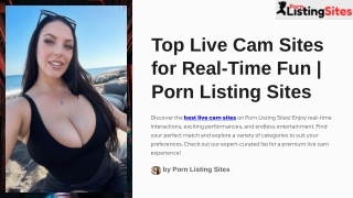 Top Live Cam Sites for Real-Time Fun  Porn Listing Sites