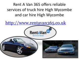 truck hire high wycombe