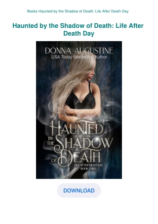 Books Haunted by the Shadow of Death Life After Death Day
