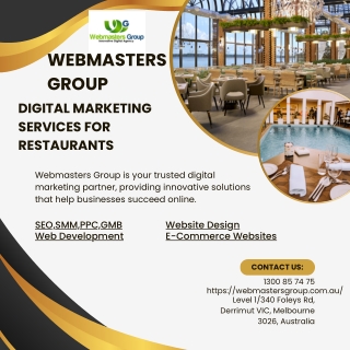 Digital Marketing Services for Restaurants