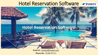 Hotel Reservation Software