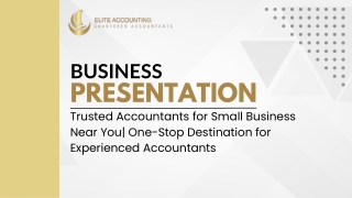 Trusted Accountants for Small Business Near You| One-Stop Destination for Experi