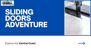 Sliding Doors Central Coast