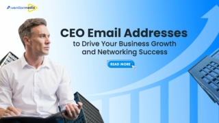 CEO Email Addresses to Drive Your Business Growth and Networking Success