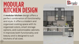Modular Kitchen Design ..