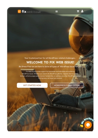 Fix Web Issue: Your Trusted Partner for WordPress Support