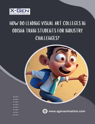 How Do Leading Visual Art Colleges in Odisha Train Students for Industry Challenges