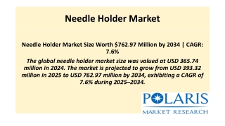 Needle Holder Market