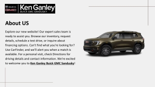 Sandusky's Ken Ganley Buick GMC | New and Used Buick and GMC Cars